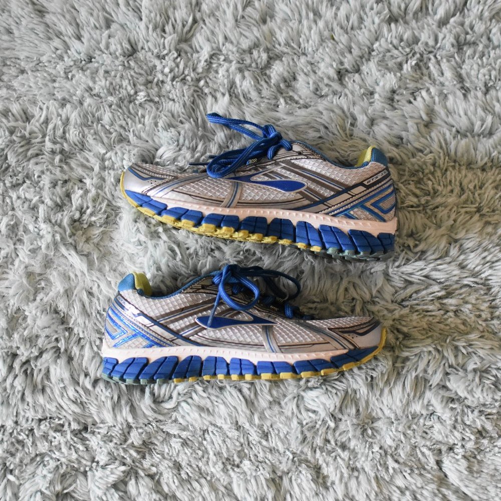 Brooks Adrenaline GTS 15 Blue/Silver Running Shoes